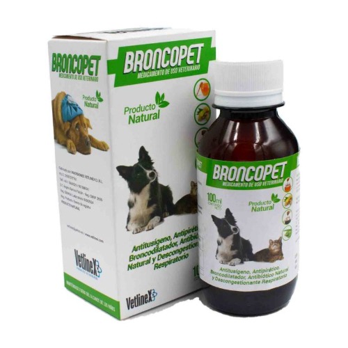 Broncopet Jarabe 100ml vista 1